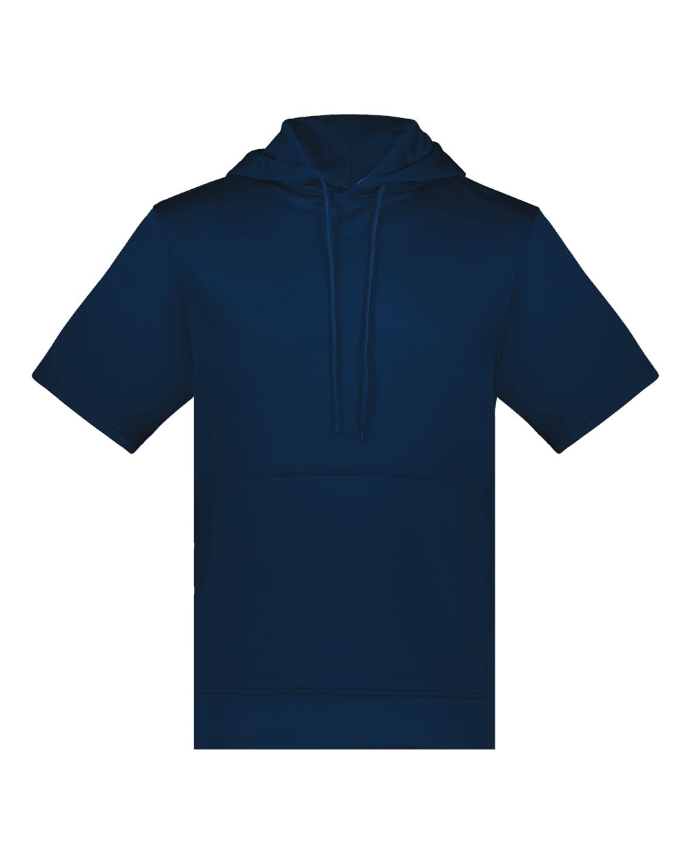 Unisex Fleece Short Sleeve Hooded Pullover - 6871