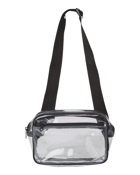 Clear Stadium 2-Pocket Fanny Pack/Crossbody Bag - 5778