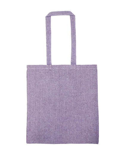 Lightweight Recycled Canvas Tote Bag with Extended Handle - 8505R
