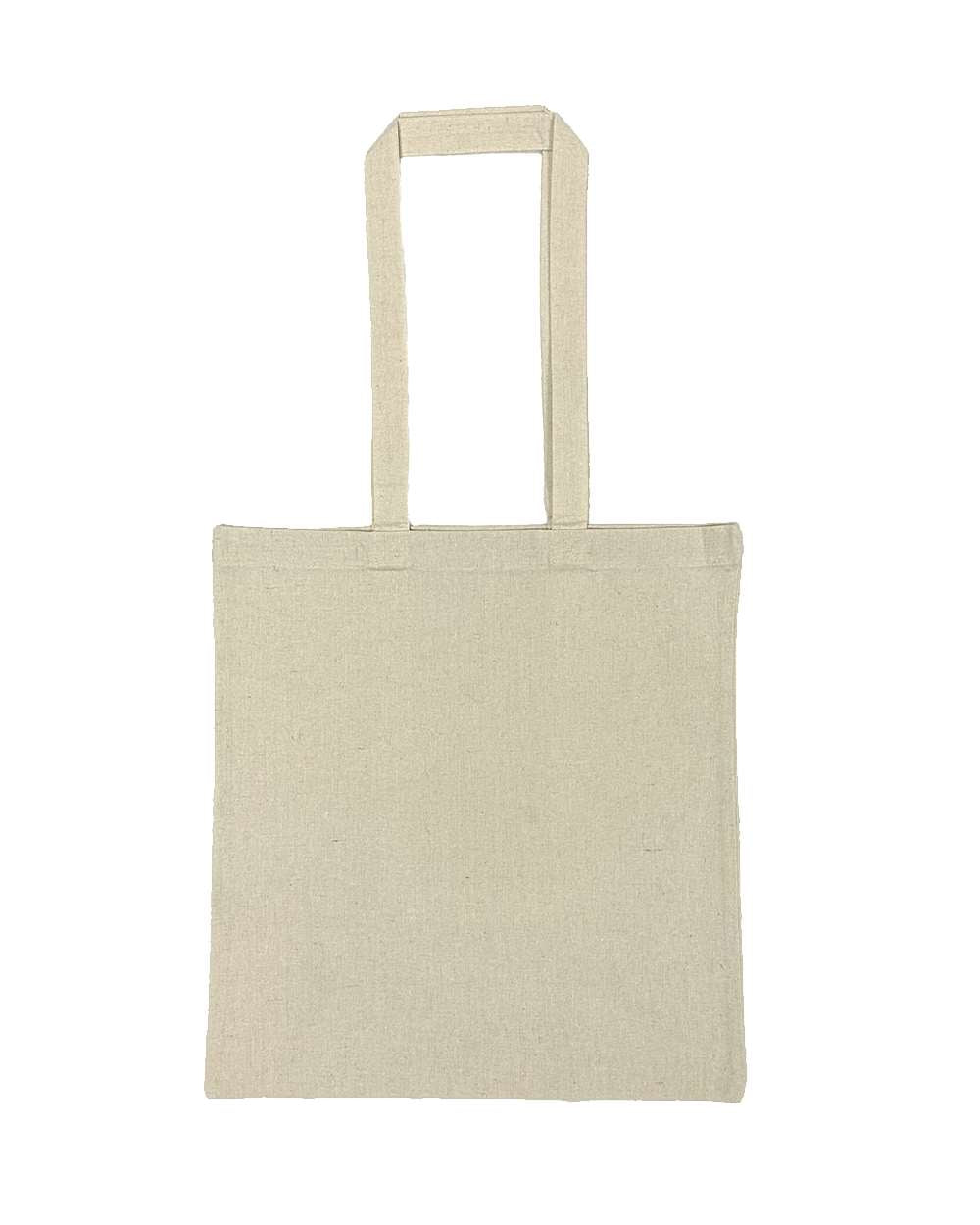 Lightweight Recycled Canvas Tote Bag with Extended Handle - 8505R