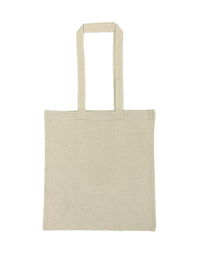 Lightweight Recycled Canvas Tote Bag with Extended Handle - 8505R