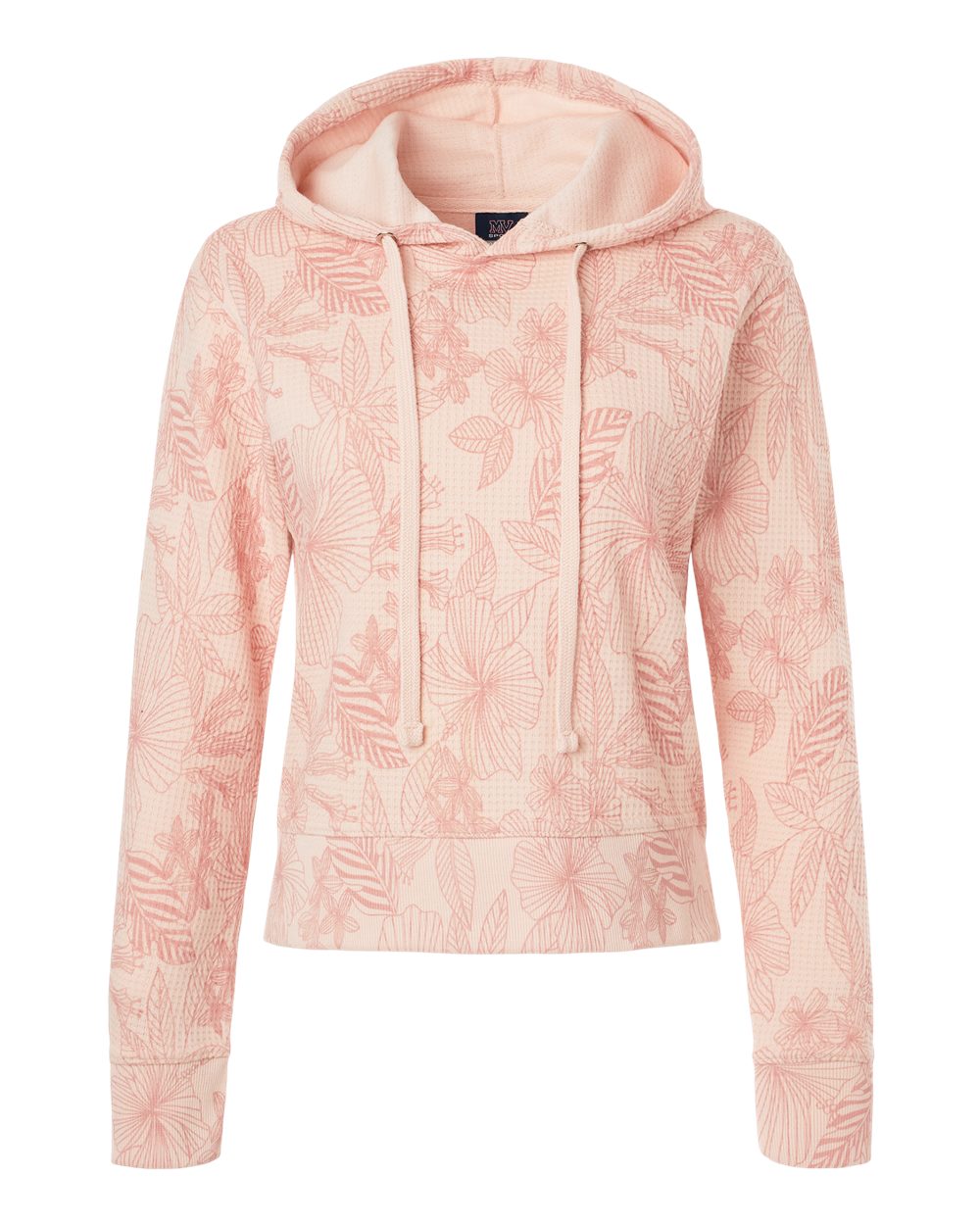 Women's Maddie Floral Print Hooded Sweatshirt - W24105