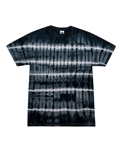 Unisex Multi-Color Tie-Dyed T-Shirt - 1000