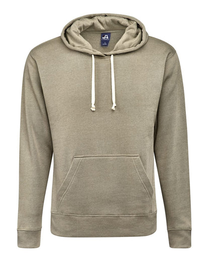 Men's Triblend Fleece Hooded Sweatshirt - 8871