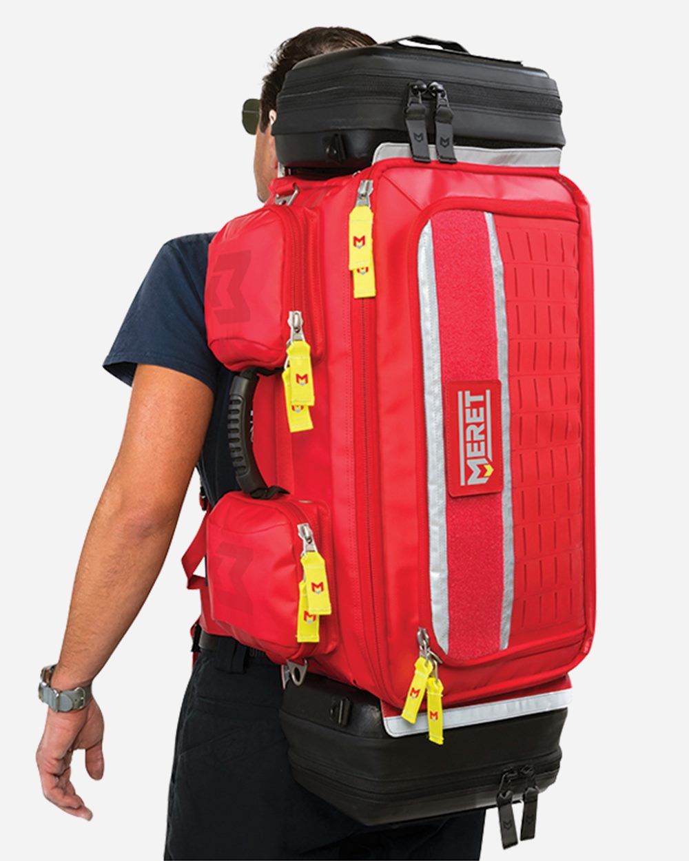OMNI™ PRO X Red Convertible Backpack Bag - M8101F