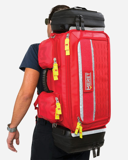 OMNI™ PRO X Red Convertible Backpack Bag - M8101F