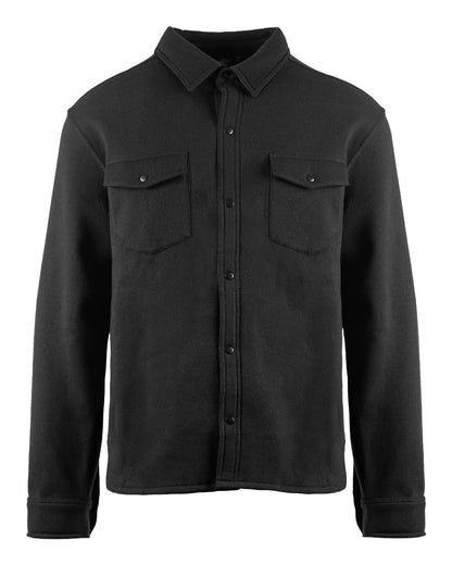 Men's Fleece Snap Jacket - 8760