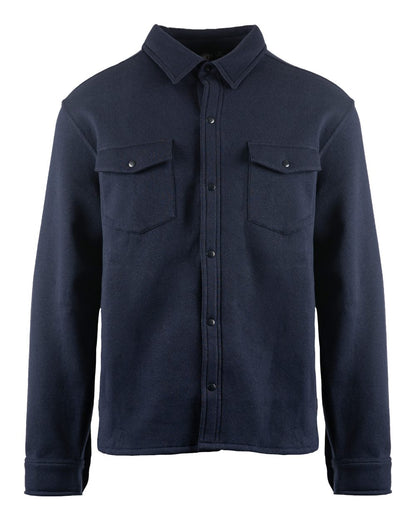 Men's Fleece Snap Jacket - 8760