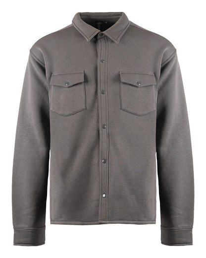 Men's Fleece Snap Jacket - 8760
