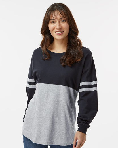 Women's Pom Pom Long Sleeve Jersey T-Shirt - BW3514