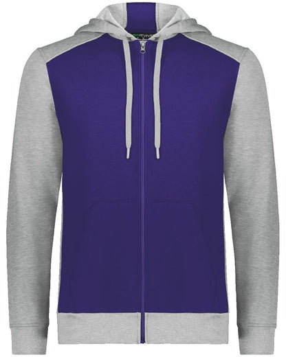 Unisex Eco Revive™ Three-Season Triblend Fleece Full-Zip Hooded Sweatshirt - 6899