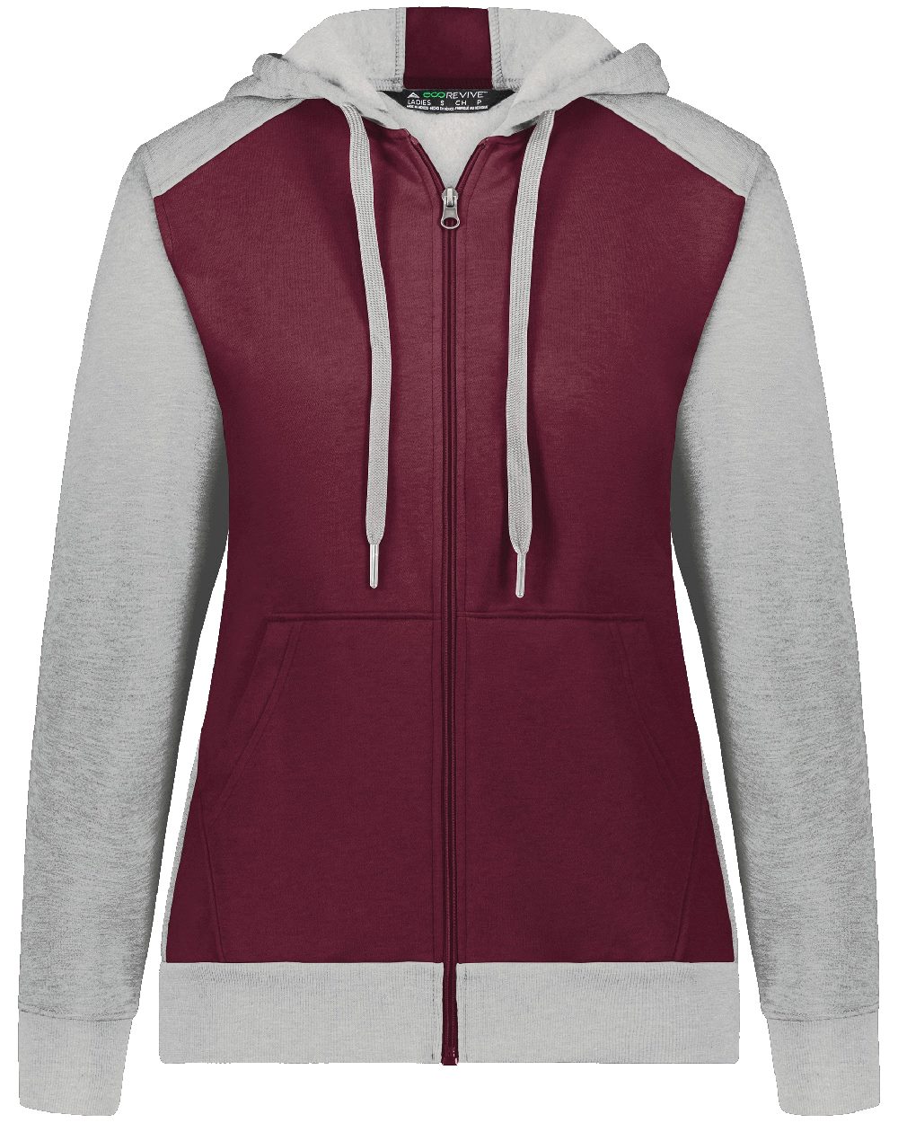 Women's Eco Revive™ Three-Season Triblend Fleece Full-Zip Hooded Sweatshirt - 6901