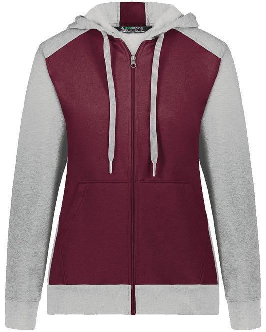 Women's Eco Revive™ Three-Season Triblend Fleece Full-Zip Hooded Sweatshirt - 6901