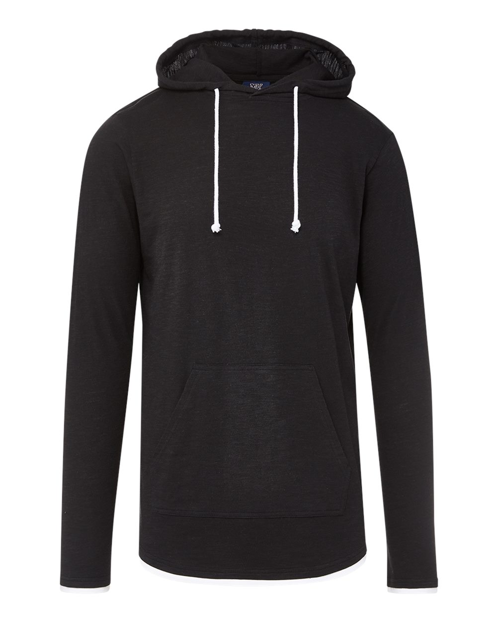 Unisex Miles Slub Hooded Long Sleeve T-Shirt - 24401