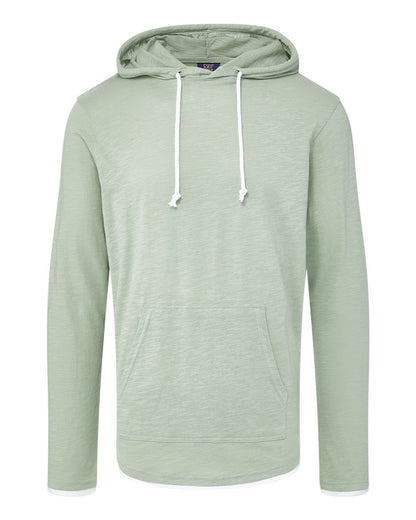 Unisex Miles Slub Hooded Long Sleeve T-Shirt - 24401