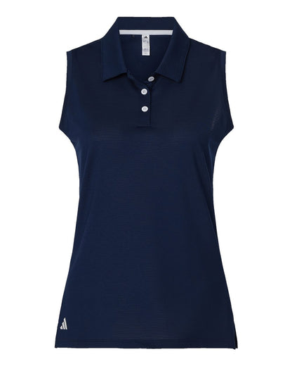 Women's Ottoman Sleeveless Polo - A1005