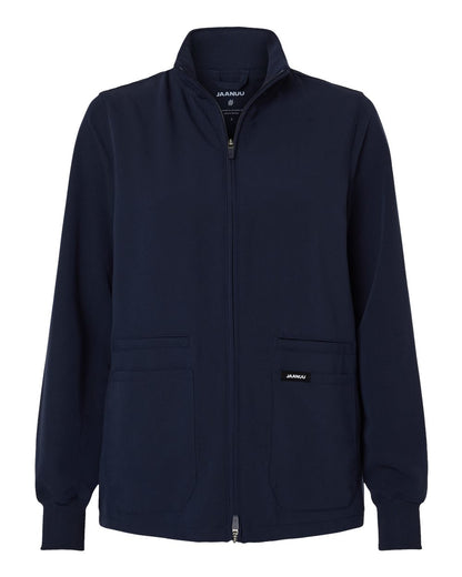 Women's Ceri Essential Full-Zip 6-Pocket Scrub Jacket - W60001