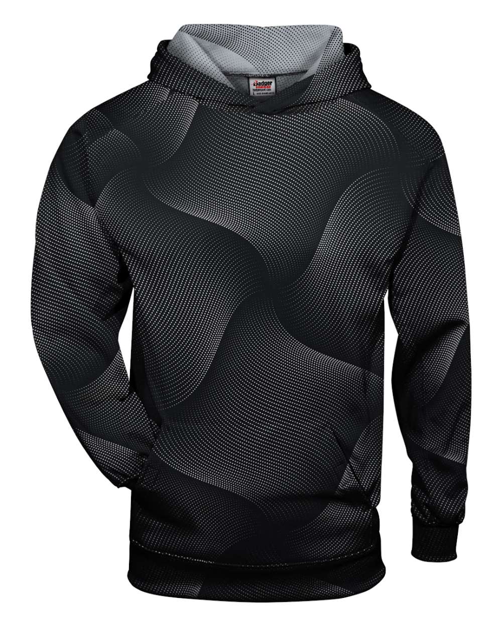 Youth Warp Hooded Long Sleeve T-Shirt - 2413