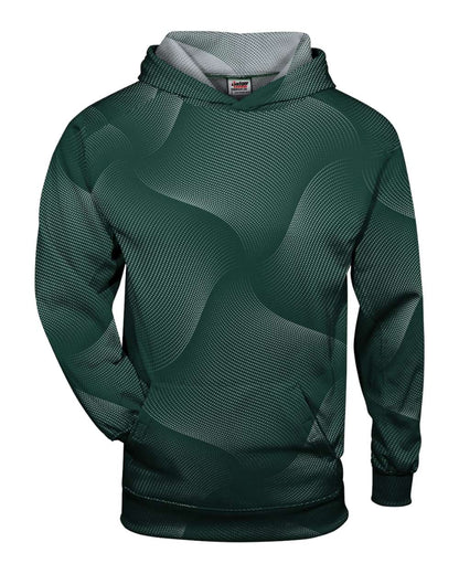 Youth Warp Hooded Long Sleeve T-Shirt - 2413