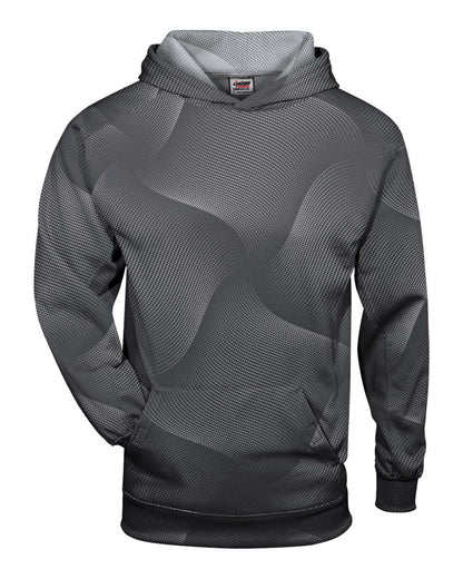 Youth Warp Hooded Long Sleeve T-Shirt - 2413
