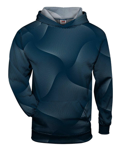 Youth Warp Hooded Long Sleeve T-Shirt - 2413