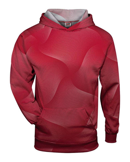Youth Warp Hooded Long Sleeve T-Shirt - 2413