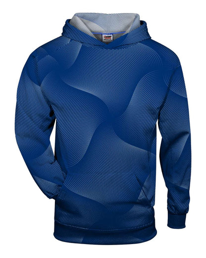 Youth Warp Hooded Long Sleeve T-Shirt - 2413