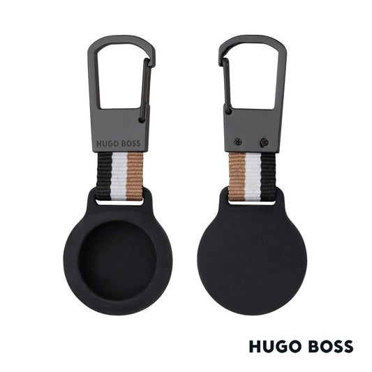 Hugo Boss® Iconic Key Ring With Air Tag Holder
