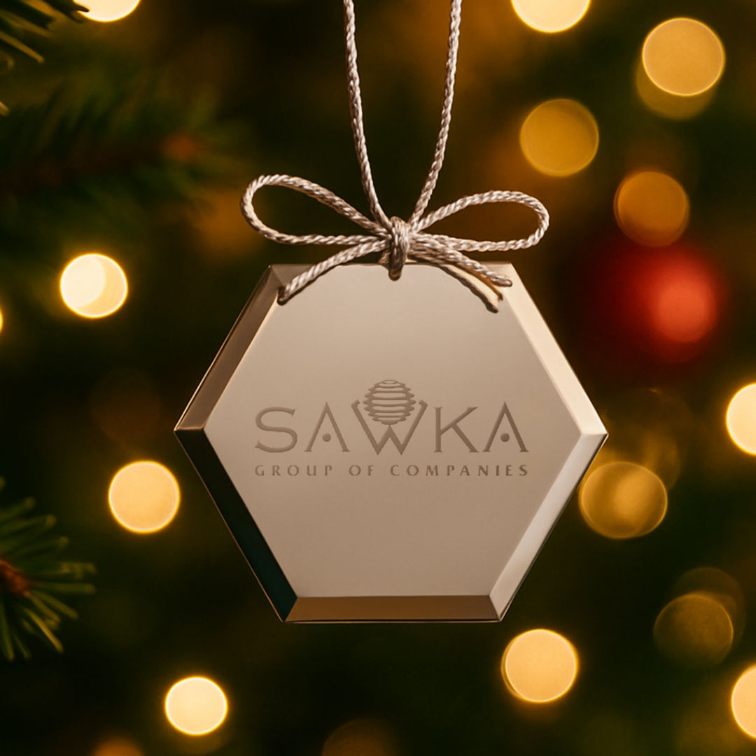 Mirror Ornament - Hexagon