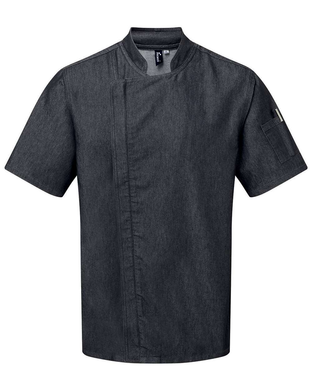 Unisex Zip-Close Short Sleeve Chef's Coat - RP906
