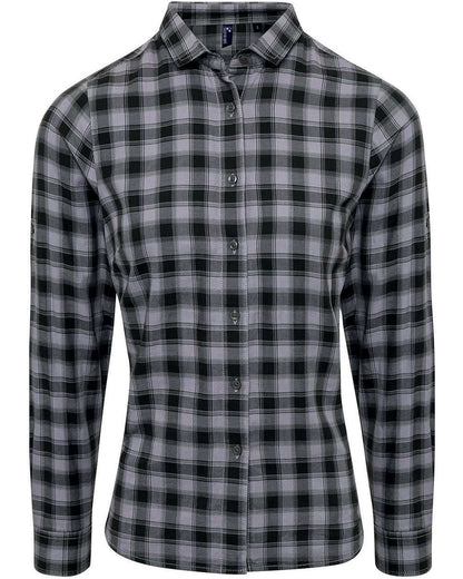 Women's Mulligan Check Cotton Dress Shirt - RP350