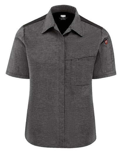 Women's Poplin Airflow Cook Shirt with OilBlok - 501W
