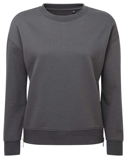 Women's Billie Side-Zip Crewneck Sweatshirt - TD600