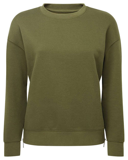 Women's Billie Side-Zip Crewneck Sweatshirt - TD600