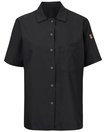 Women's Mimix™ Short Sleeve Cook Shirt with OilBlok - 501X