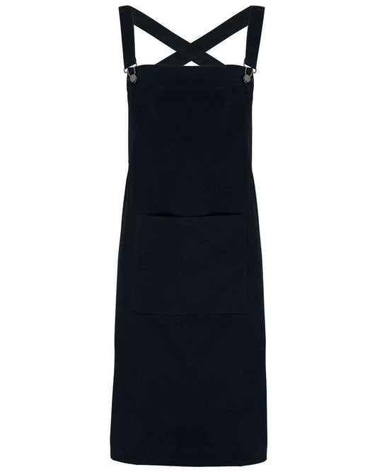 Cross Back Barista Bib Apron - RP129