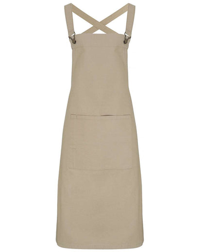 Cross Back Barista Bib Apron - RP129