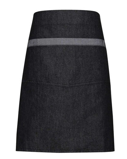 Domain Contrast Denim Waist Apron - RP128