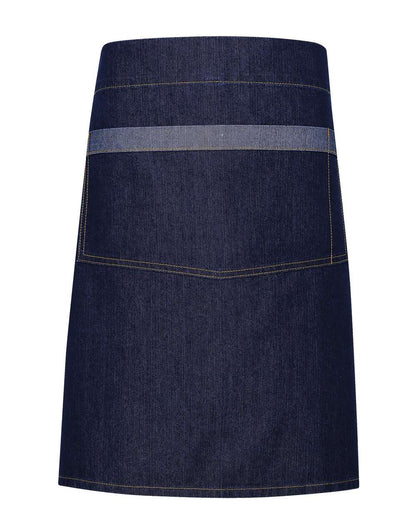 Domain Contrast Denim Waist Apron - RP128