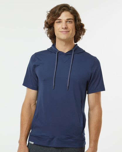 Men's Eco Revive™ Ventura Soft Knit Short Sleeve Hooded Sweatshirt - 222505