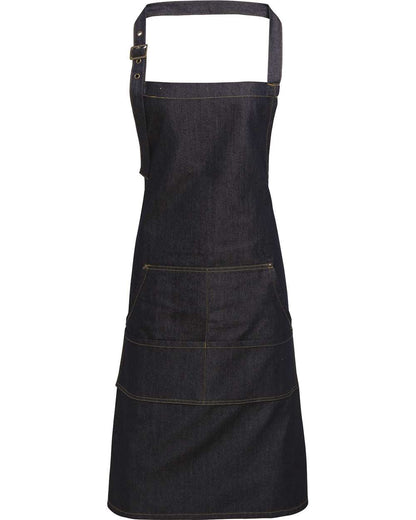 Jeans Stitch Denim Bib Apron - RP126