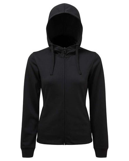 Women's Spun Dyed Full-Zip Hooded Sweatshirt - TD498