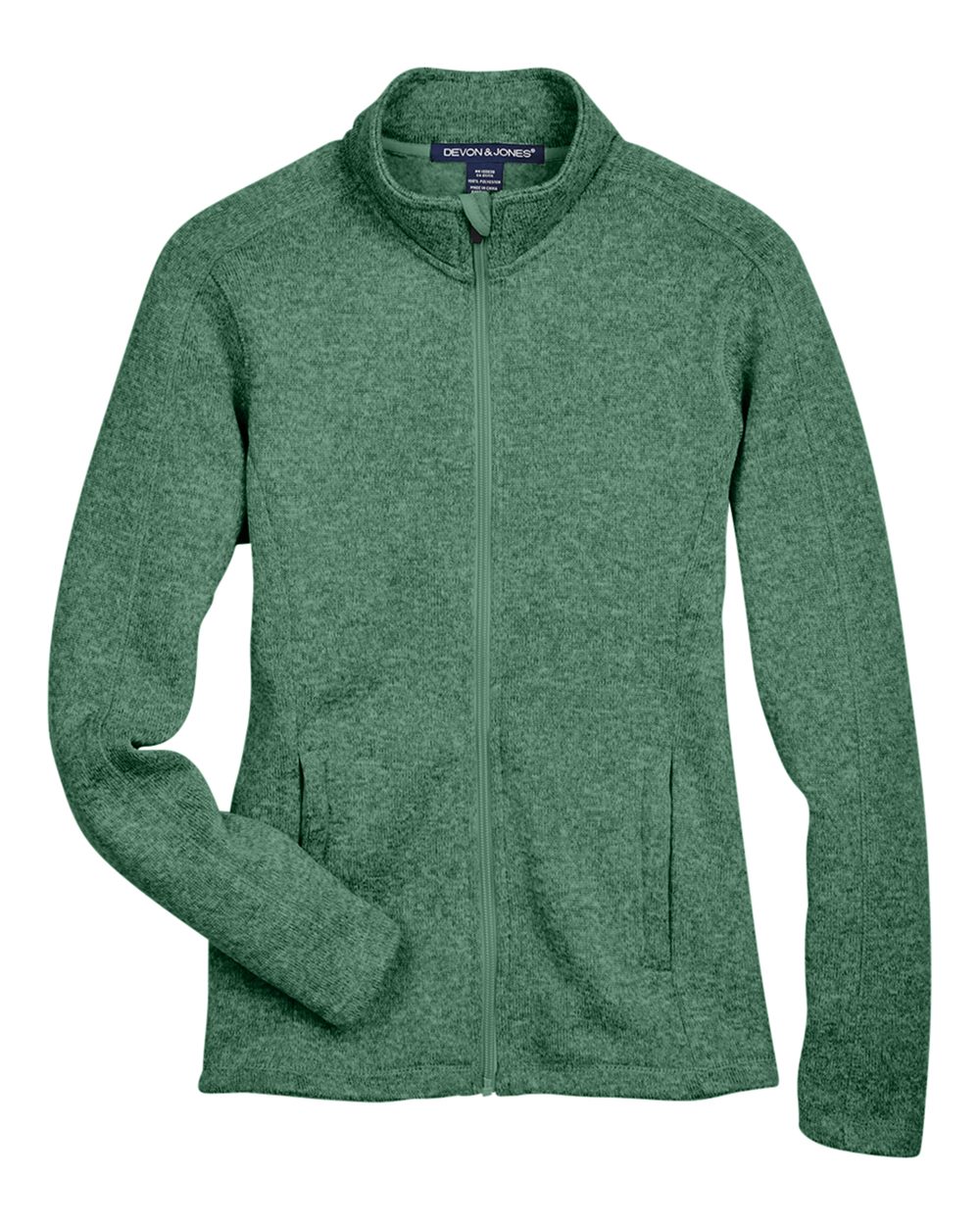 Women's Bristol Full-Zip Sweater Fleece Jacket - DG793W
