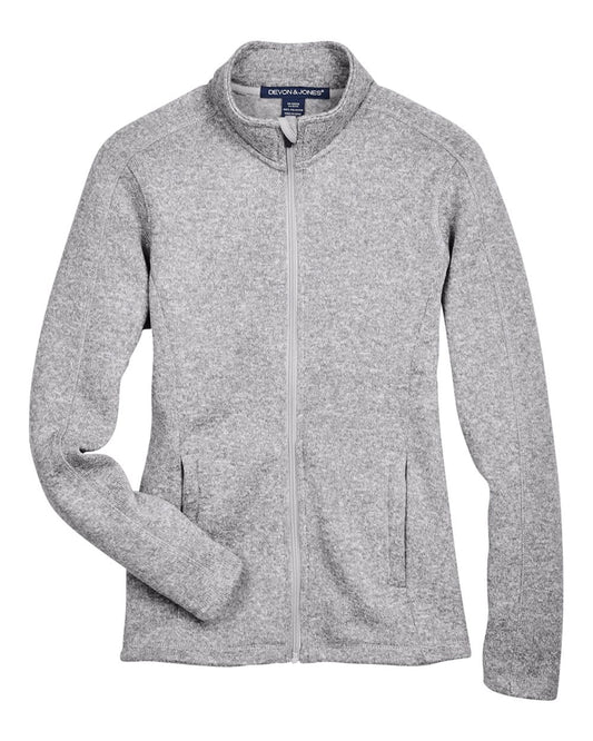 Women's Bristol Full-Zip Sweater Fleece Jacket - DG793W