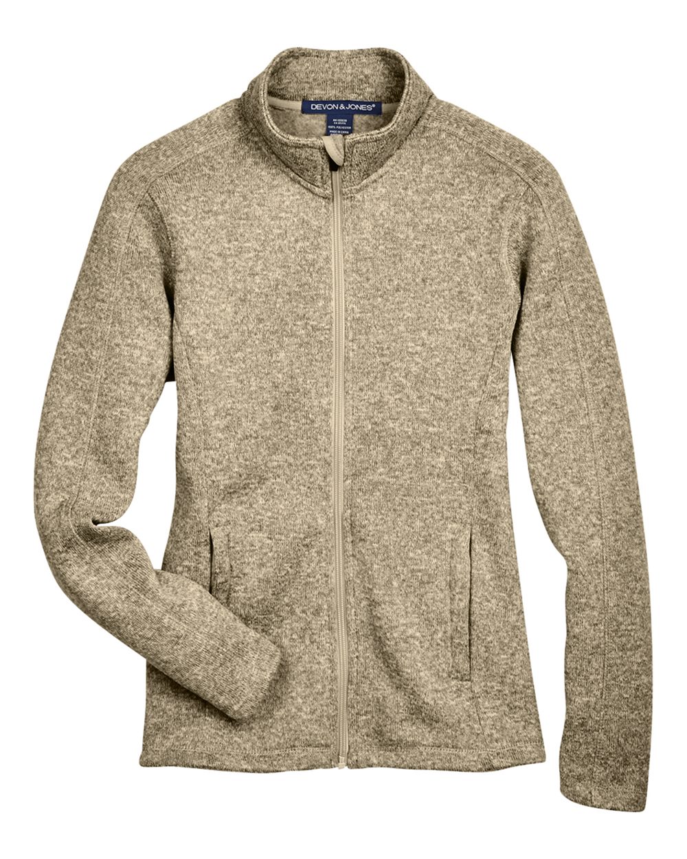 Women's Bristol Full-Zip Sweater Fleece Jacket - DG793W