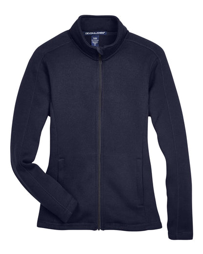 Women's Bristol Full-Zip Sweater Fleece Jacket - DG793W