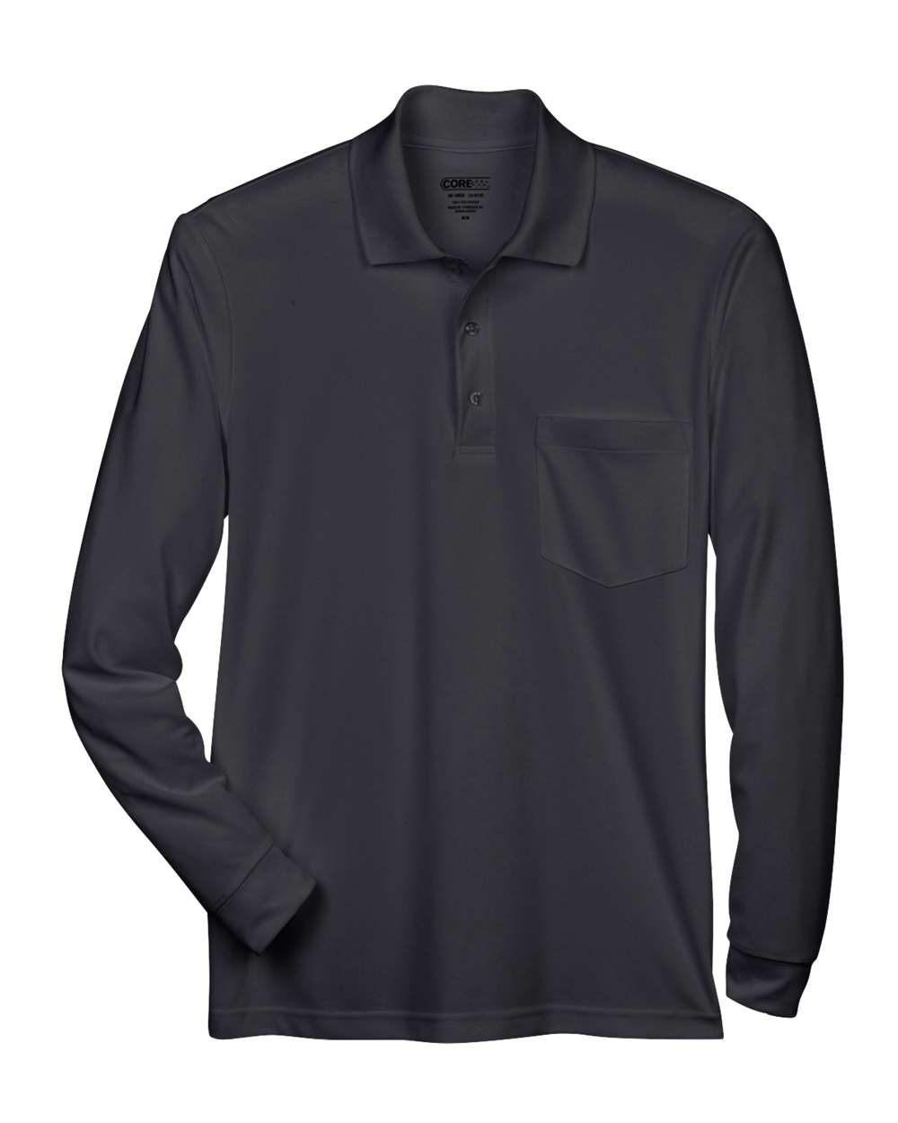 Men's Pinnacle Performance Long Sleeve Piqué Polo with Pocket - 88192P