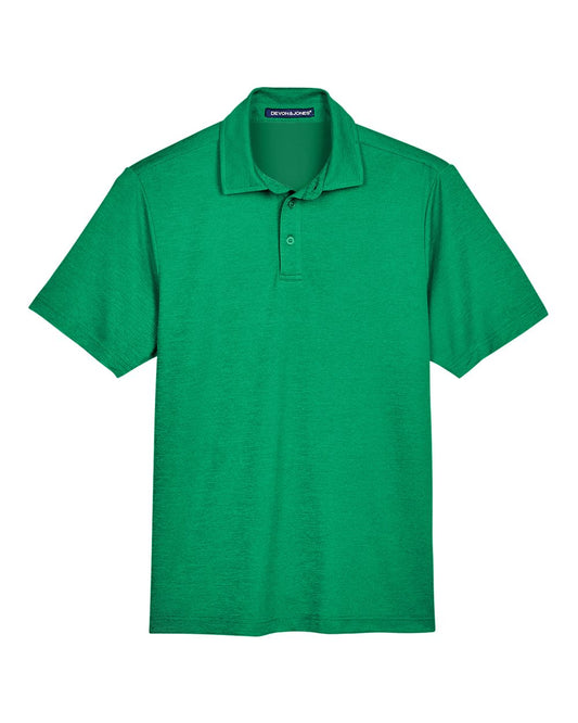 Men's CrownLux Performance® Address Mélange Polo - DG22