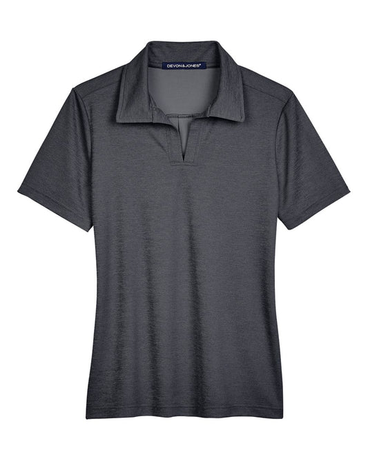 Women's CrownLux Performance® Address Melange Polo - DG22W