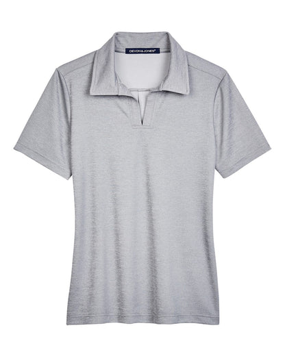 Women's CrownLux Performance® Address Melange Polo - DG22W